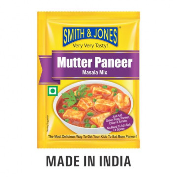 SMITH &  JONES MUTTER PANEER MASALA MIX 20G